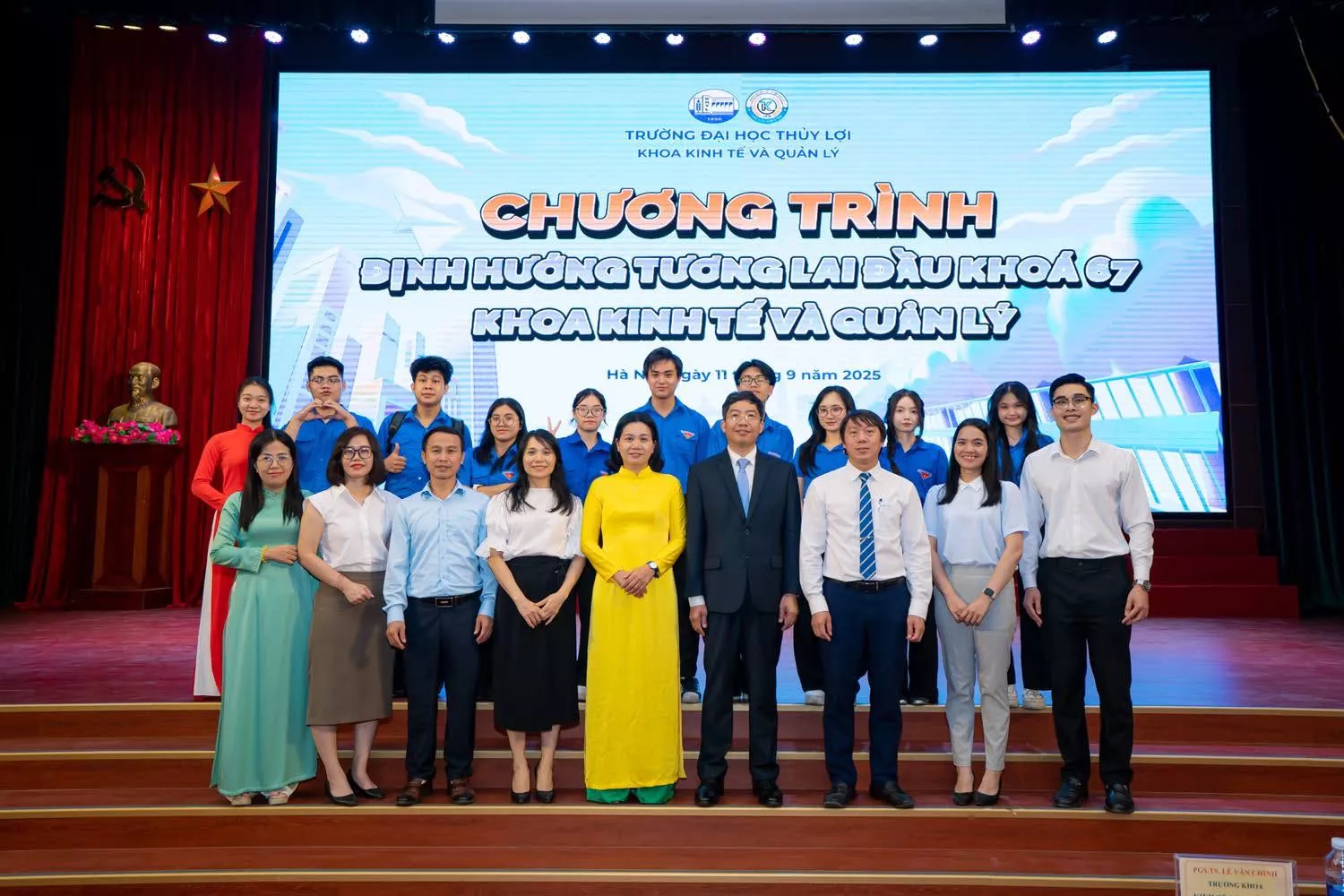 ĐỊNH HƯỚNG TƯƠNG LAI VỚI 6 NGÀNH HỌC TẠI KHOA KINH TẾ VÀ QUẢN LÝ - TRƯỜNG ĐẠI HỌC THỦY LỢI
