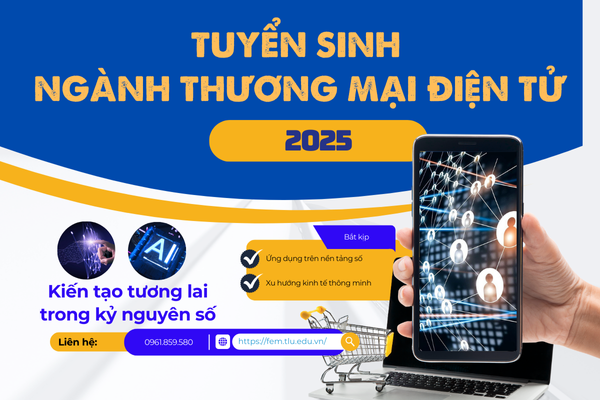 Thương mại điện tử – Ngành học đầy tiềm năng tại Trường Đại học Thủy lợi